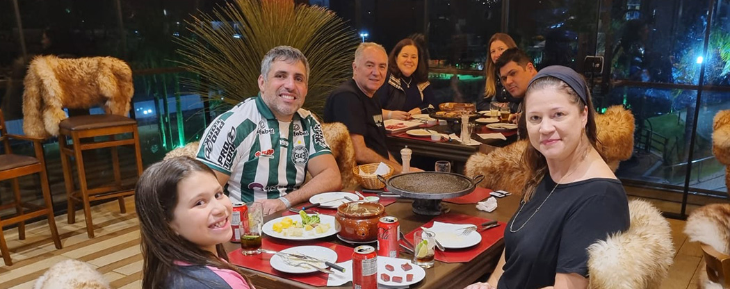 Degustar o Fondue do Machadinho Thermas Resort SPA, é provar um sabor todo especial de uma gastronomia de excelência. Foto: Carlos Alves