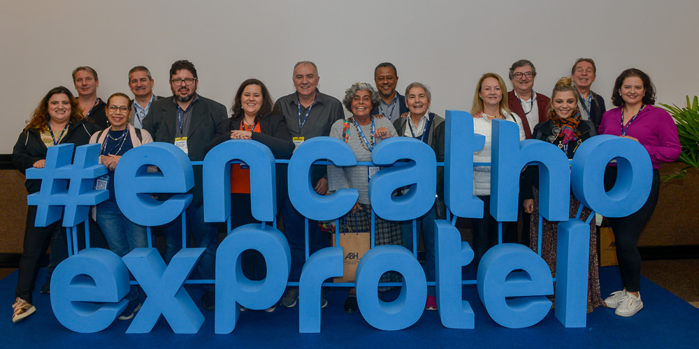 Associados da ABRAJET prestigiaram o Encatho & Exprotel 2023/Foto: Carlos Alves