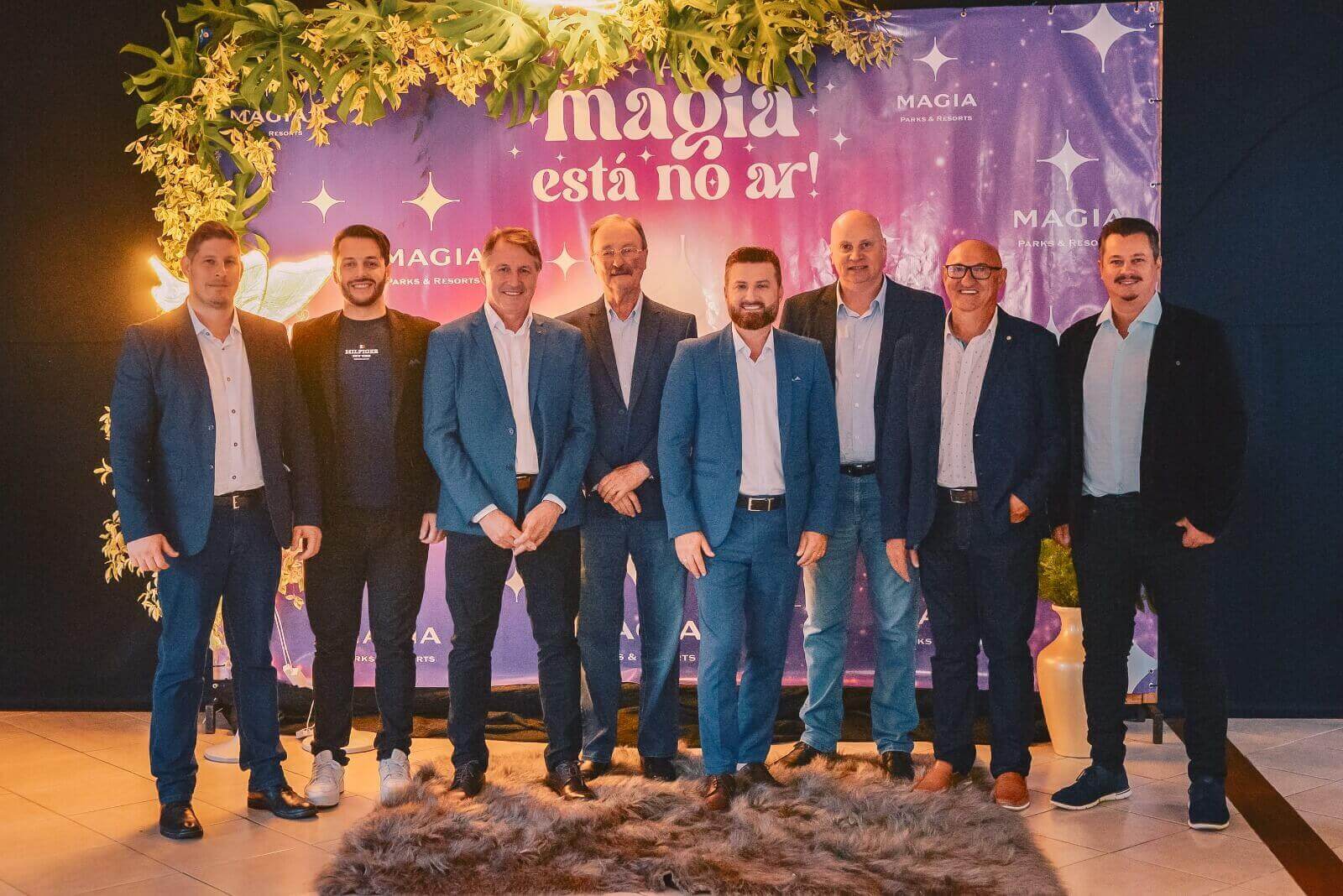 magia parks e resorts recebe homenagem da abrajet