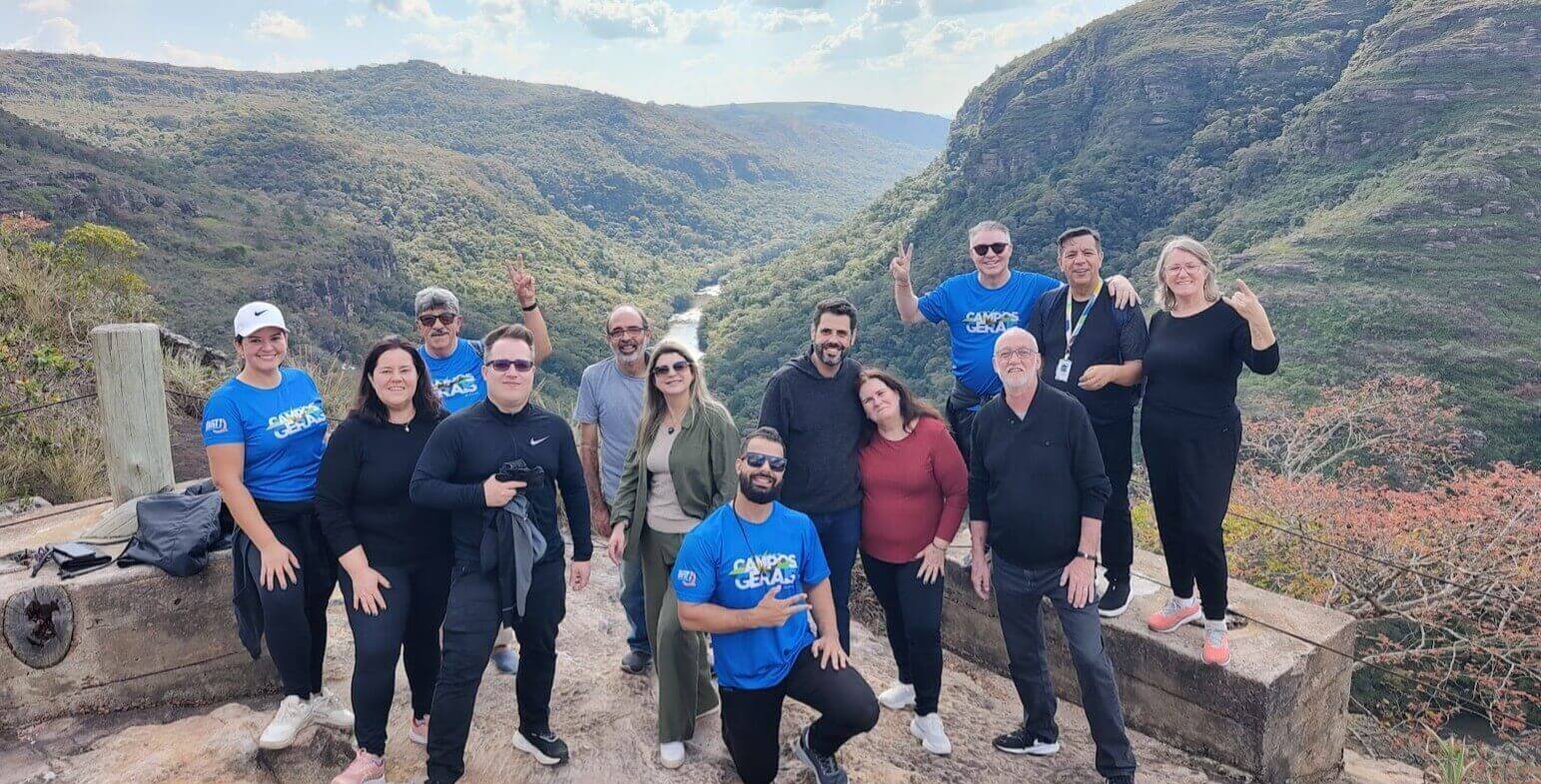 Read more about the article Jornalistas da Abrajet conhecem Campos Gerais, sua história, sua cultura e provam da gastronomia local.