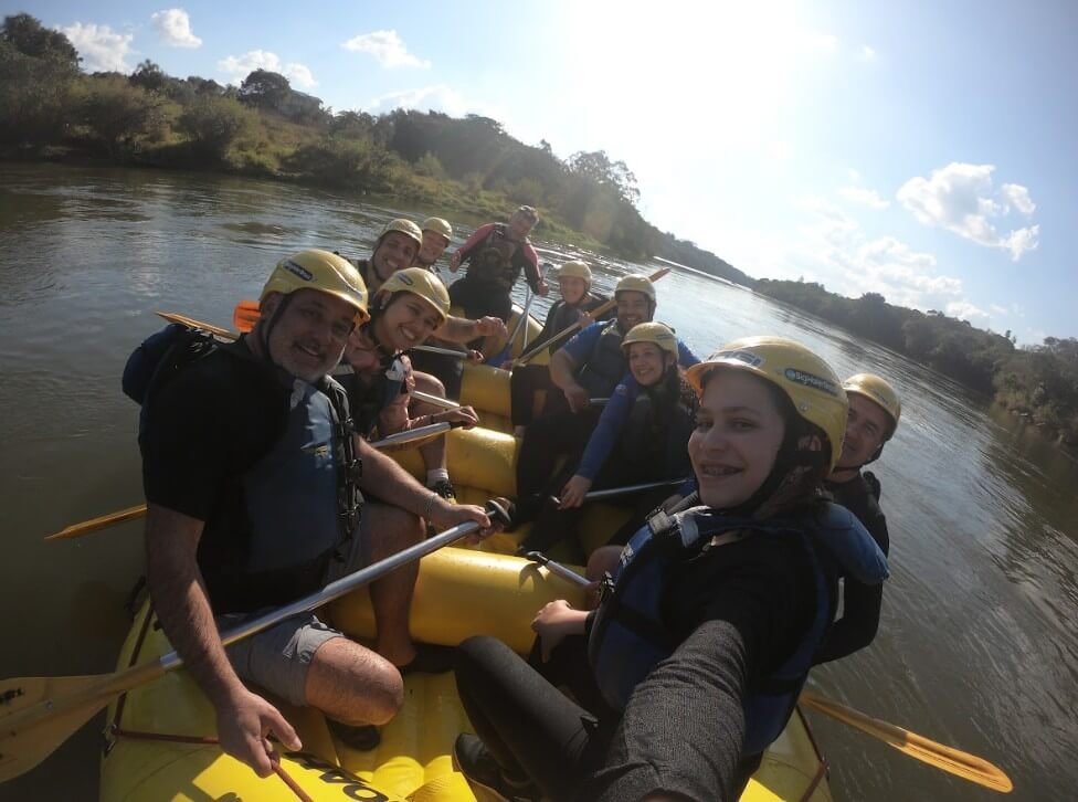 rafting no rio tibagi
