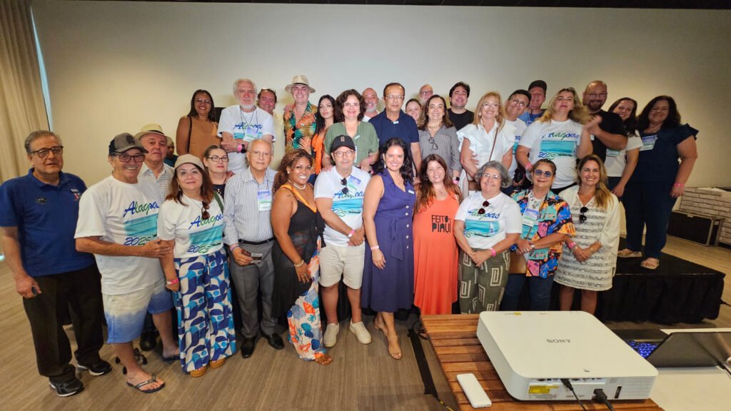 Palestra de Vânia Monteiro no 40º congresso nacional da ABRAJET em Alagoas