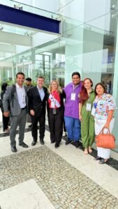 jornalistas da abrajet na abav expo 2025 que aconteceu no RS