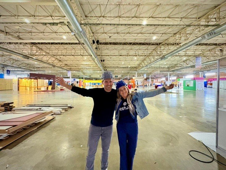 Read more about the article Festuris começa a montagem da Feira Internacional de Turismo