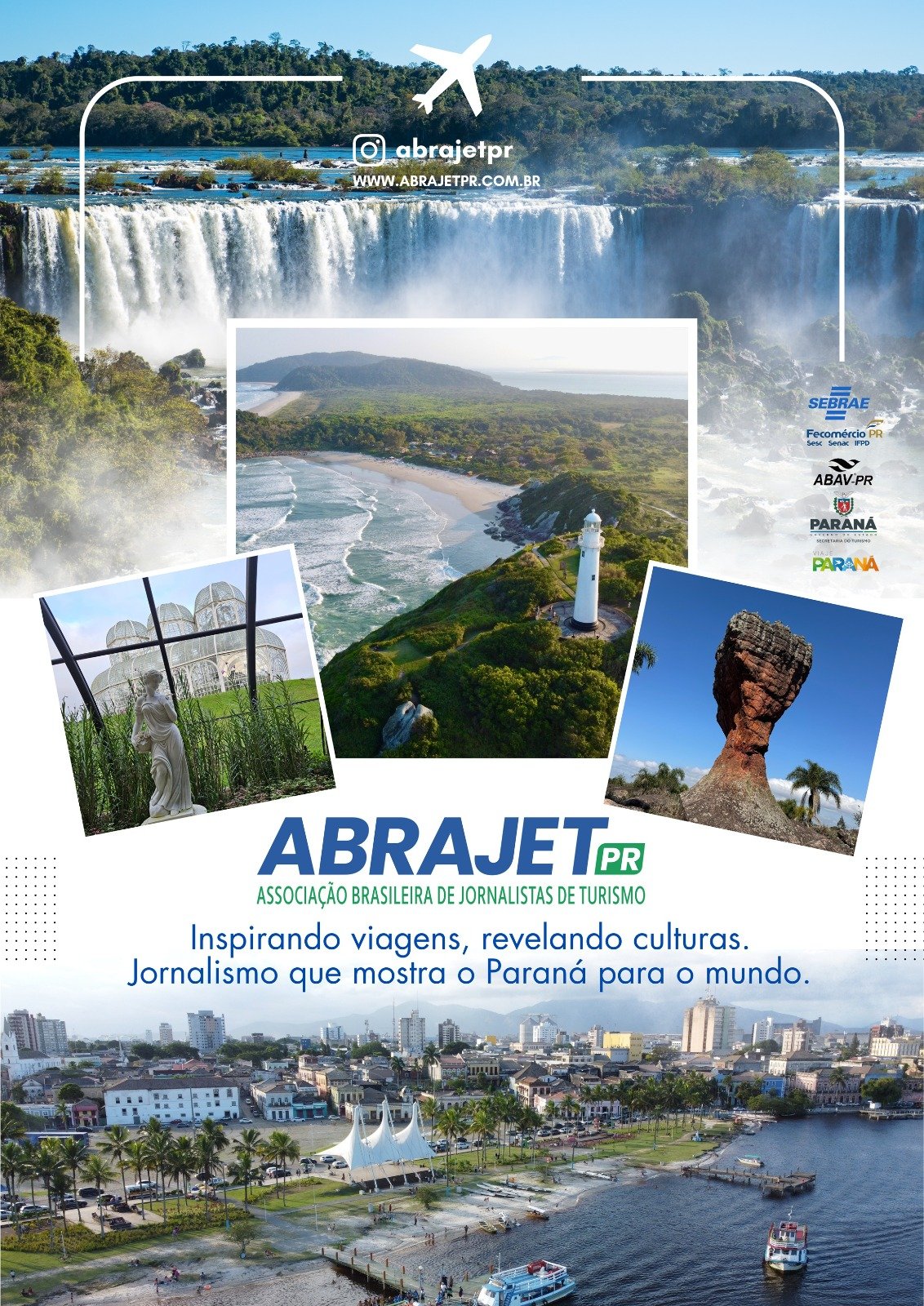 Read more about the article ABRAJET-PR faz história com estande inédito na Expo Turismo Paraná e reforça protagonismo da comunicação no setor