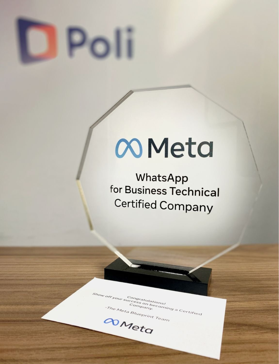 You are currently viewing Poli Digital recebe certificação técnica da Meta para operar soluções oficiais do WhatsApp Business